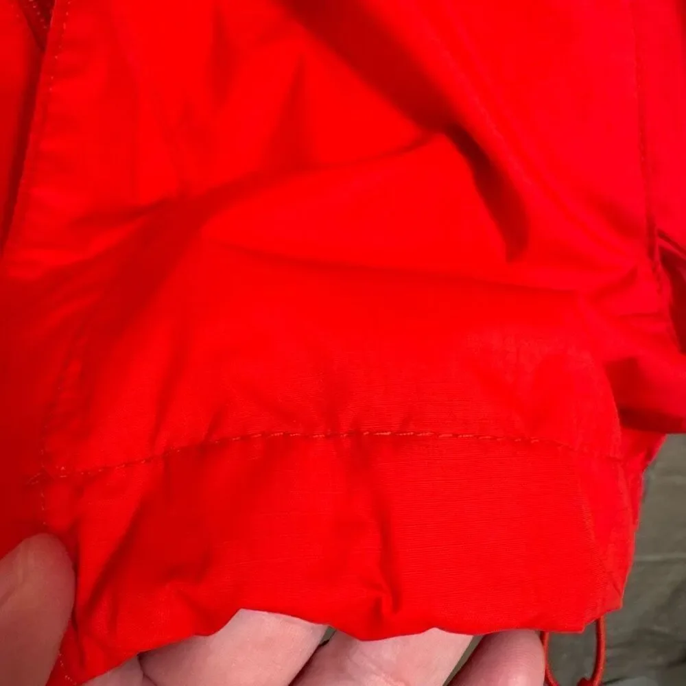 The North Face Resolve 2 Dryvent Red Orange Men's Rain Wind Proof‎ Jacket Small
